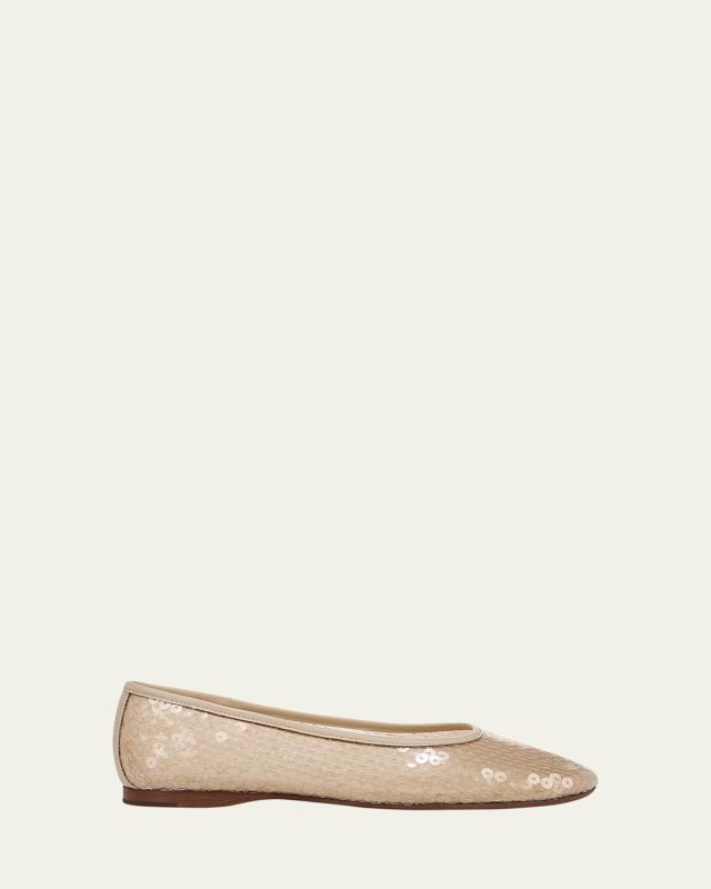 Leah Sequin Ballerina Flats